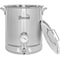 Concord BREWSIE 8 Gal/ 32 Quart Stainless Steel Home Brew Kettle Set BEW-8FK - alternate 2